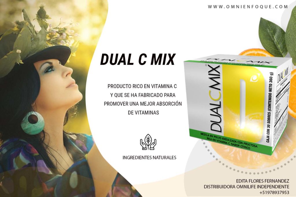dual c mix es un producto con vitamina c que aumenta la inmunidad