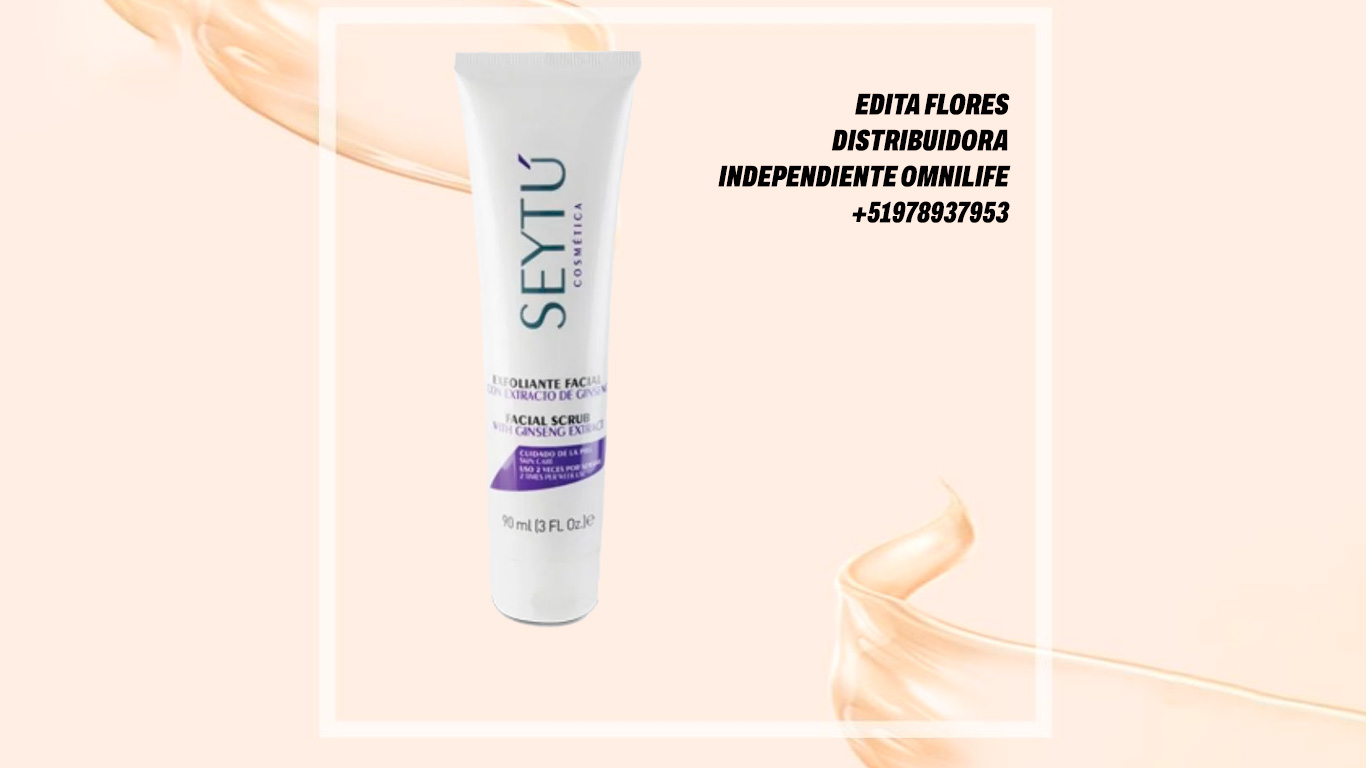 Exfoliante Facial con Extractos de Ginseng